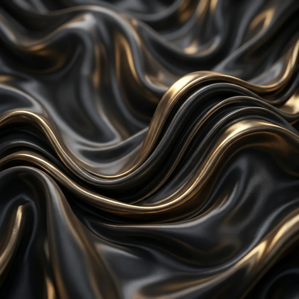 3D Liquid Silk Curtains
